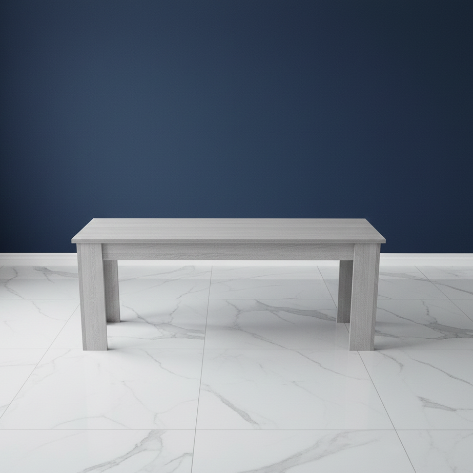 DOUBS Dining Benches Wooden Bench Velvet Bench Grey Rustic Black Bench