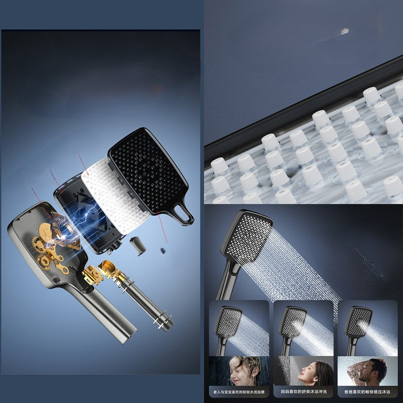 Doubs Digital Shower Intelligent 4 Function LED Shower Faucet with Digital Display
