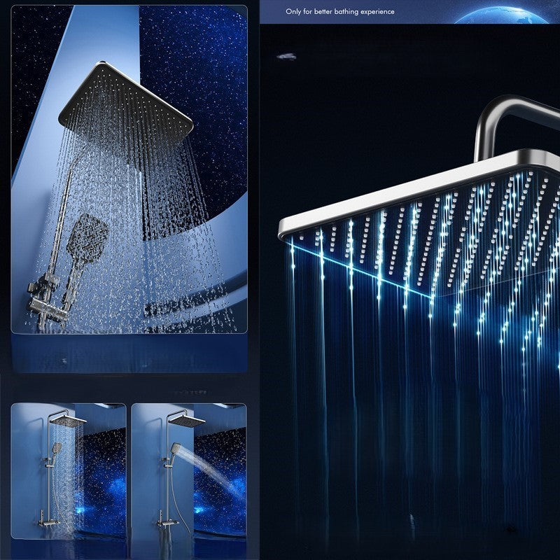 Doubs Digital Shower Intelligent 4 Function LED Shower Faucet with Digital Display