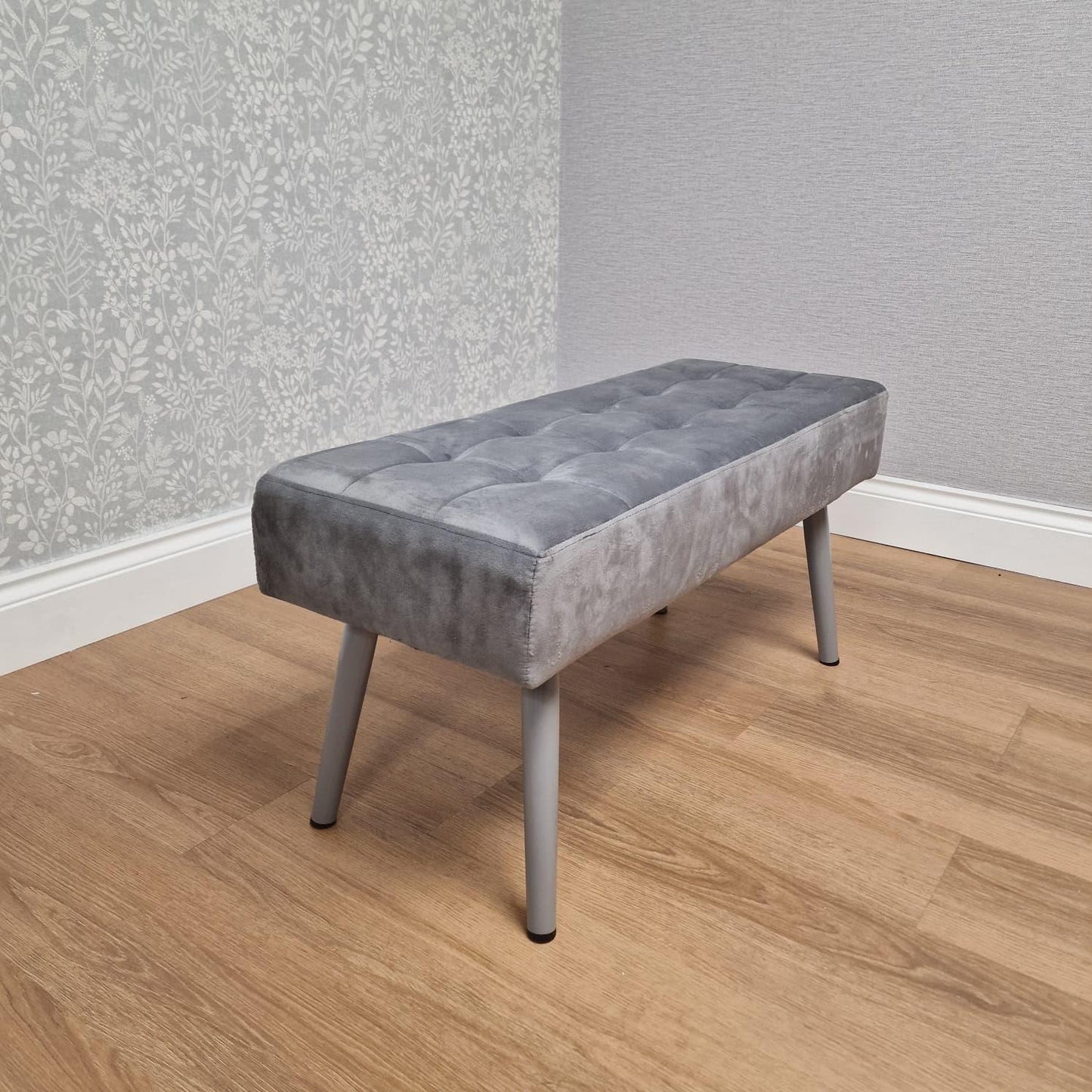 Dining Benches Wooden Bench Velvet Bench Grey Rustic  Black Bench