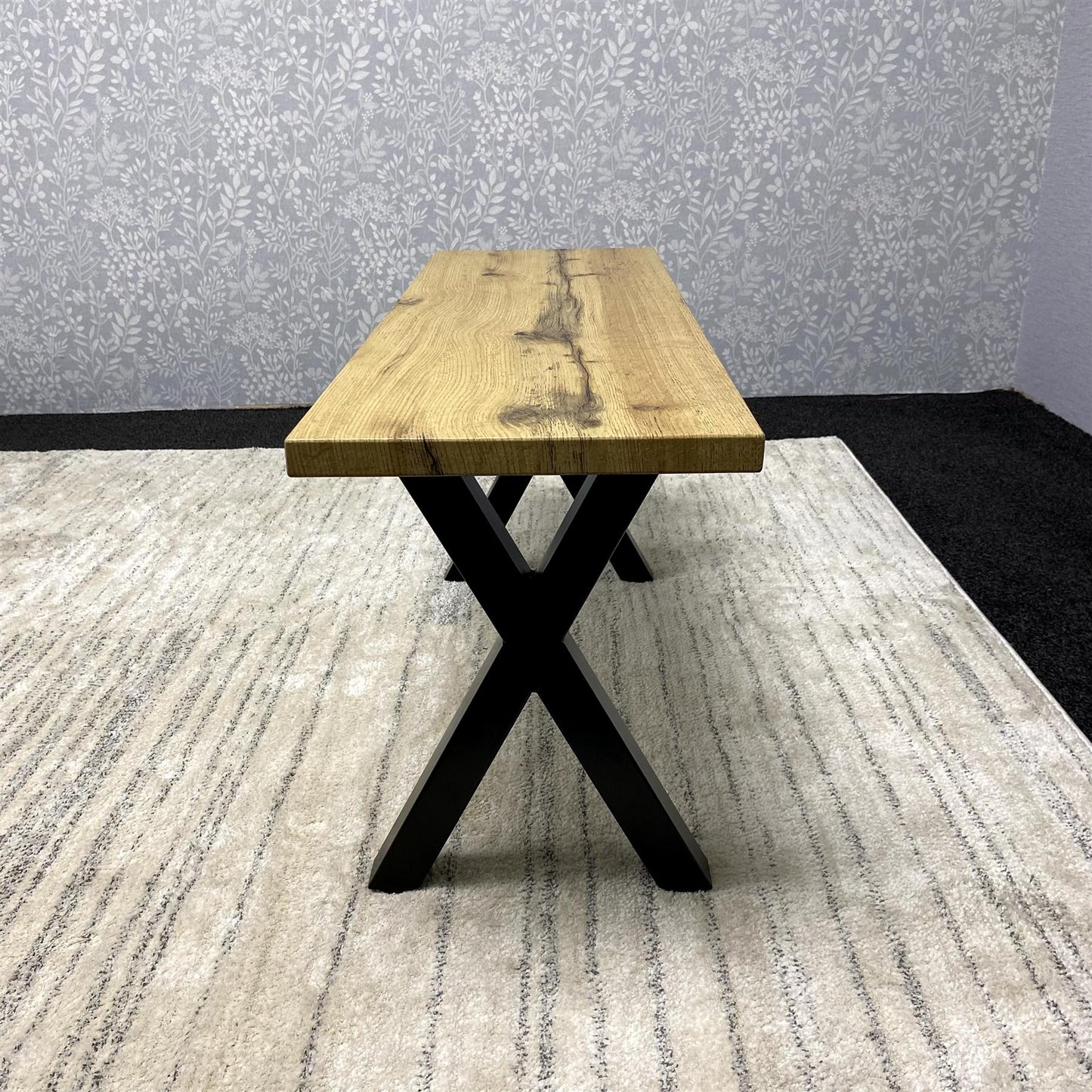 Dining Benches Wooden Bench Velvet Bench Grey Rustic  Black Bench