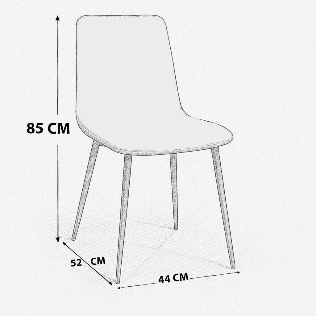Dining Table and 4 Chairs Stone Grey Effect Wood Table 4 Black Leather Chairs Dining Room