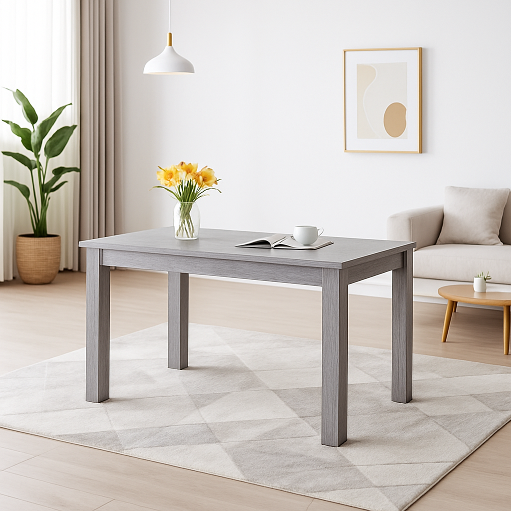 Dining Table and 4 Chairs With Bench Grey 4 Grey Velvet Chairs