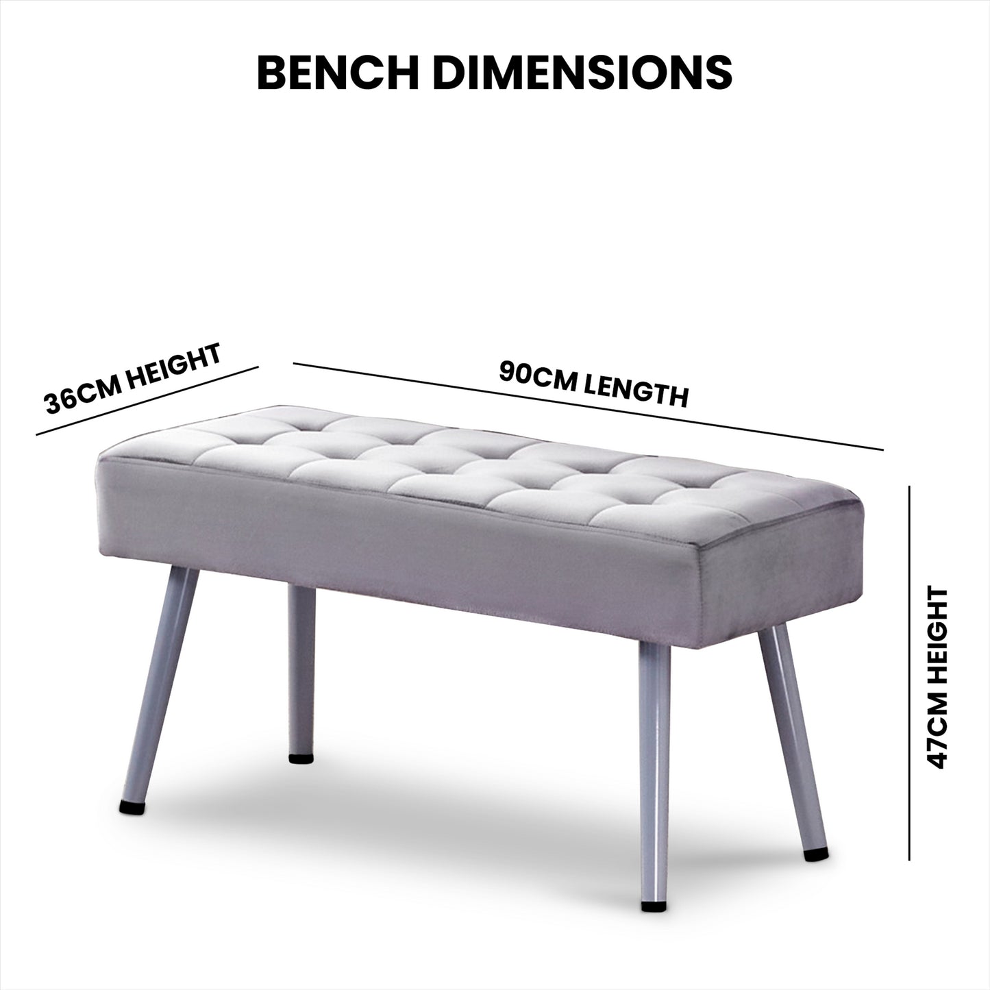 Dining Table and 2 Benches 2 Grey Velvet Benches Wood Table Dining Set Furniture