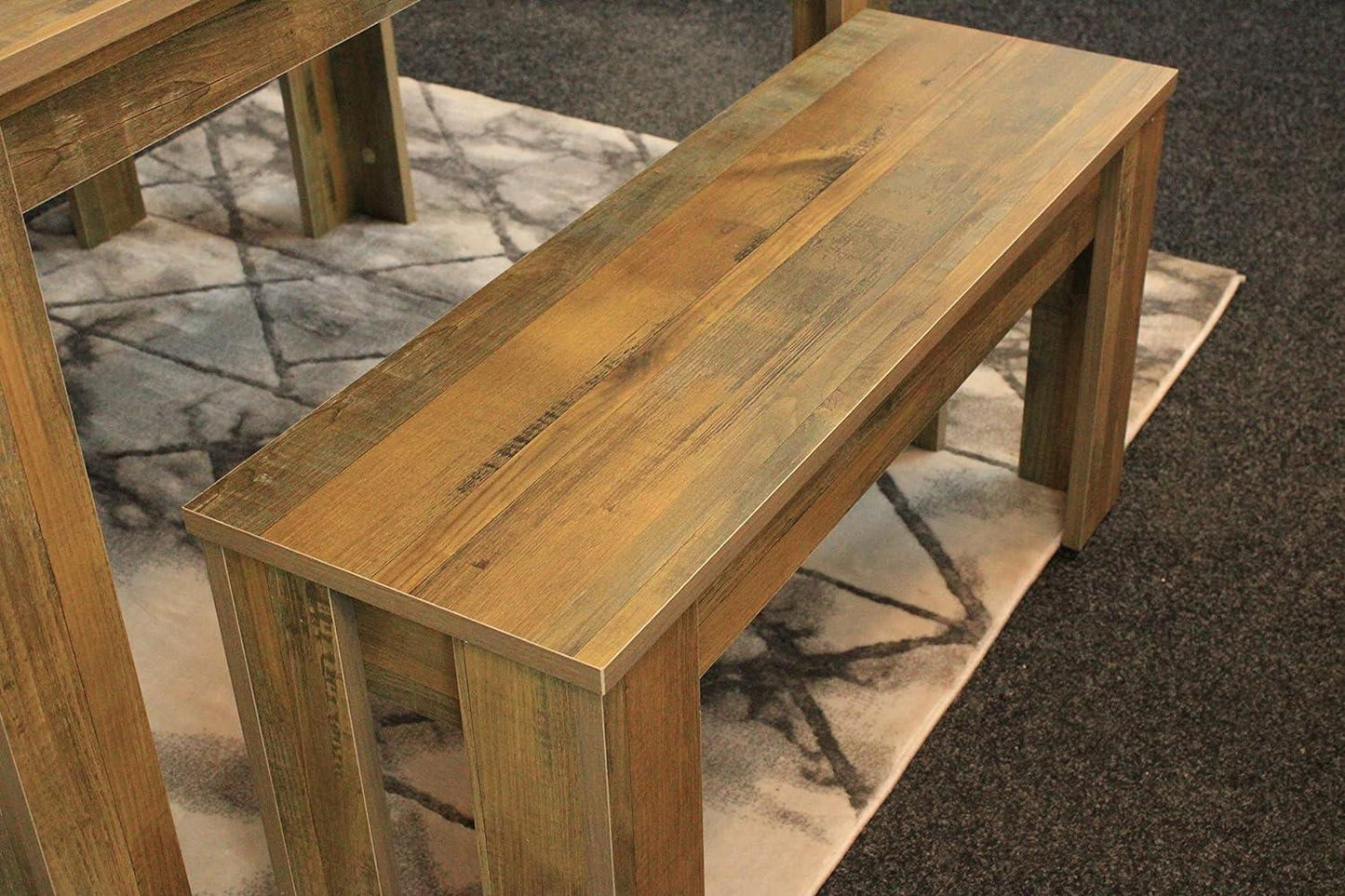 Dining Benches Wooden Bench Velvet Bench Grey Rustic  Black Bench