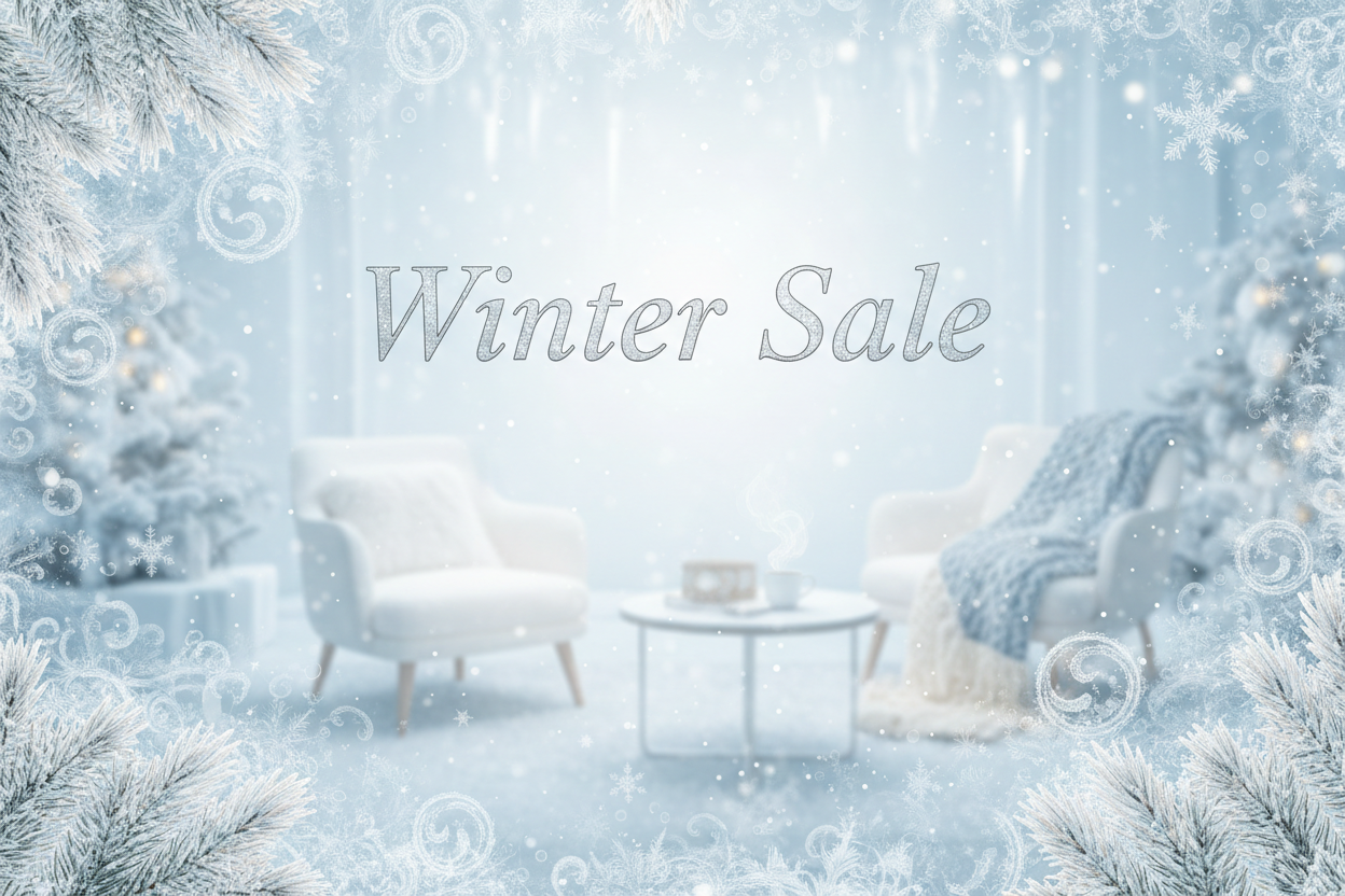 make a picture for winter sales